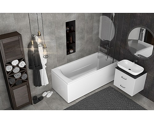 Акриловая ванна Marka One Prime 180х75 01пра1875 без гидромассажа