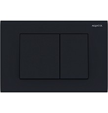 Клавиша смыва Aquatek KDI-0000012 Черная матовая