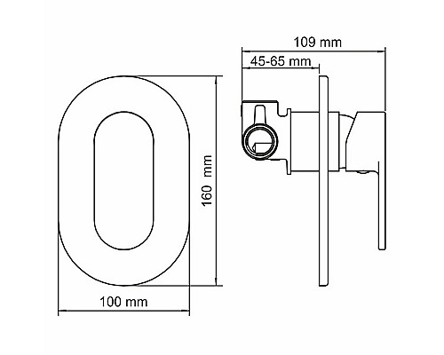 Душевая система WasserKRAFT А85146 Белая матовая