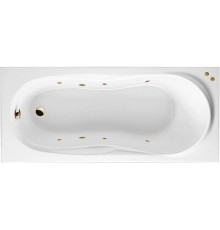 Акриловая ванна Excellent Sekwana 170x75 Soft Бронза с гидромассажем