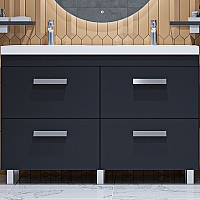 Тумба под раковину Velvex Orlando 120 tn.ORL.CLA.120.4Y Графит