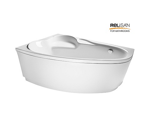 Акриловая ванна Relisan Ariadna 160x105 L Гл000000535 без гидромассажа