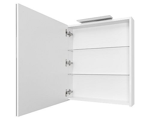 Зеркальный шкаф Roca Oleta 60 L A857645501 с подсветкой Белый матовый