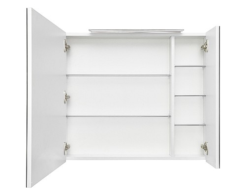 Зеркальный шкаф Roca Oleta 80 A857647806 с подсветкой Белый глянец