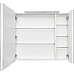 Зеркальный шкаф Roca Oleta 80 A857647806 с подсветкой Белый глянец