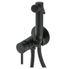 Гигиенический душ со смесителем Migliore Fortis 31555 (30455) Черный матовый
