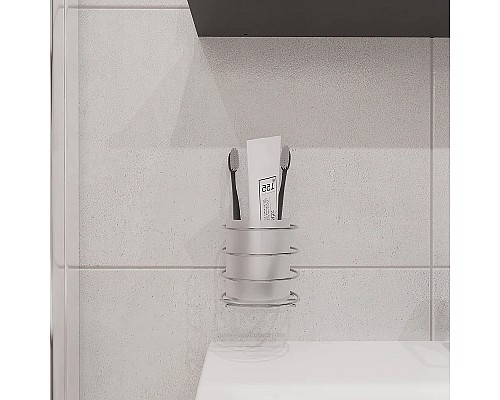 Стакан для зубных щеток DIWO Смоленск ПК14802 Хром