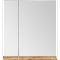Зеркальный шкаф STWORKI Стокгольм 80 1A227402SG010 Белый Светлое дерево