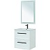 Комплект мебели для ванной STWORKI Эстерсунд 60 440919 подвесной Белый матовый