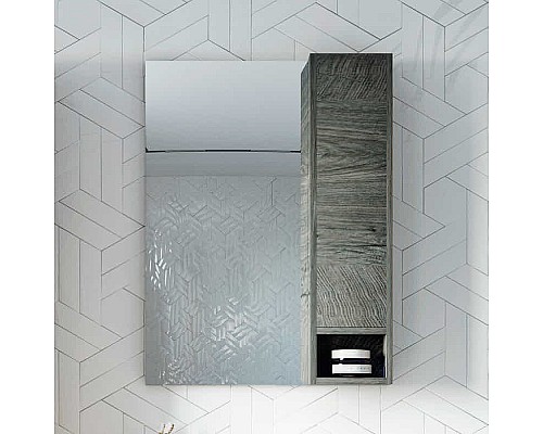 Зеркало со шкафом STWORKI Карлстад 60 R 249982 Дуб рошелье