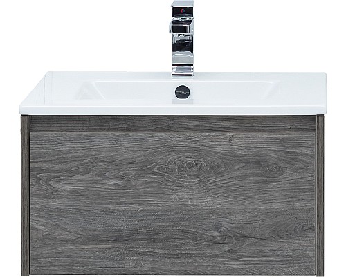 Тумба с раковиной STWORKI Карлстад 60 418832 подвесная Дуб рошелье