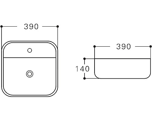 Комплект мебели для ванной STWORKI Ноттвиль 60 444537 подвесной Дуб верона
