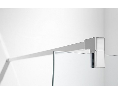 Душевая перегородка Aquatek 100 AQ WIW 10020CH профиль Хром стекло прозрачное