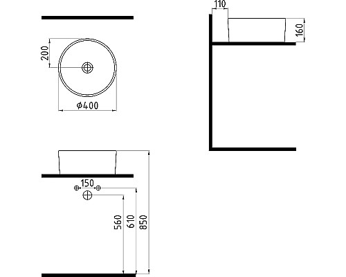 Комплект мебели для ванной STWORKI Ольборг 80 486638 подвесная Белая матовая Дуб французский