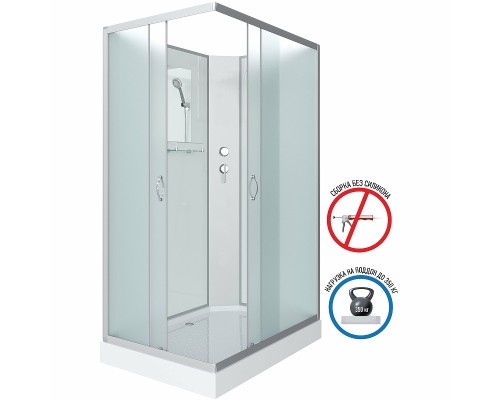 Душевая кабина Niagara Classic 120х90 NG-43295-14QBK без гидромассажа