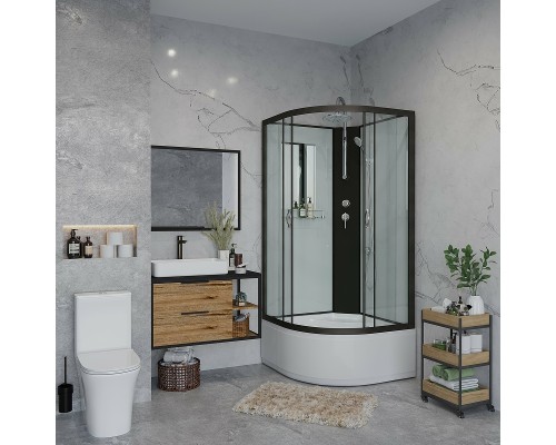 Душевая кабина Niagara Classic 100х100 NG-6709-14BKT без гидромассажа