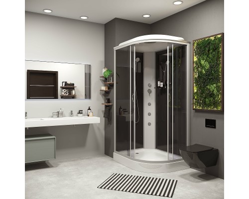 Душевая кабина Niagara Classic 120х80 L NG-3512-14LG с гидромассажем