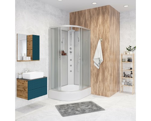 Душевая кабина Niagara Classic 90х80 R NG-33984-14RBKTG с гидромассажем