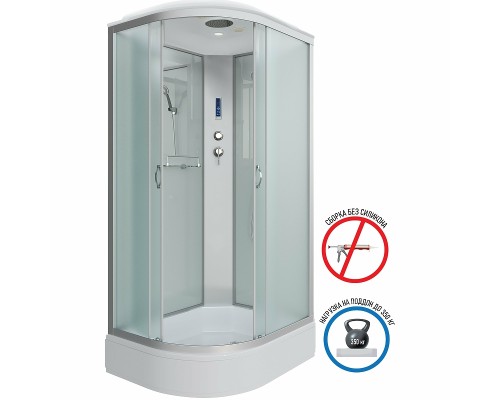 Душевая кабина Niagara Classic 90х80 R NG-33984-14RP без гидромассажа