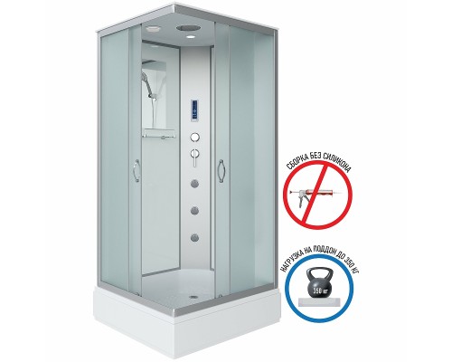 Душевая кабина Niagara Classic 90х80 NG-33984-14QF с гидромассажем