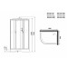Душевая кабина Niagara Classic 120x80 R NG-3312-14RF с гидромассажем