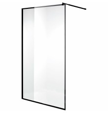 Душевая перегородка Niagara Nova 110 NG-687-11BLACK профиль Черный стекло прозрачное