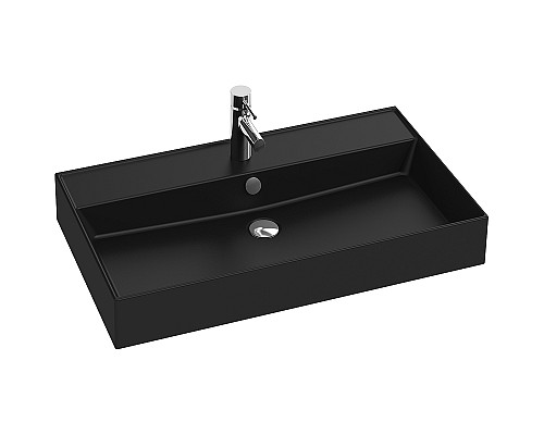 Раковина Jacob Delafon Vivienne 80 EXBI112-NGM Черная матовая