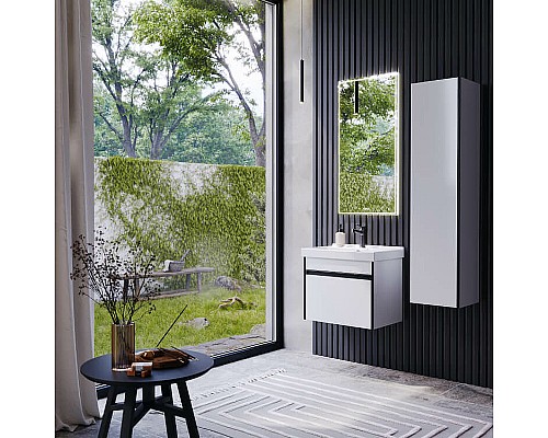 Тумба под раковину Aqwella Urban 50 URB0105W подвесная Белая