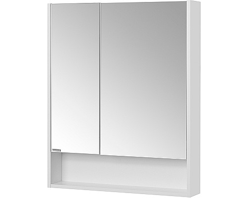 Зеркальный шкаф Aquaton Сканди 70 1A252202SD010 Белый Зеркальный шкаф Aquaton Сканди 70 1A252202SD010 Белый
