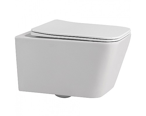 Унитаз Abber Rechteck AC1201 подвесной с сиденьем Микролифт