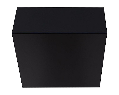 Металлическая полка Aquanet Магнум 22.5 302223 Черная матовая