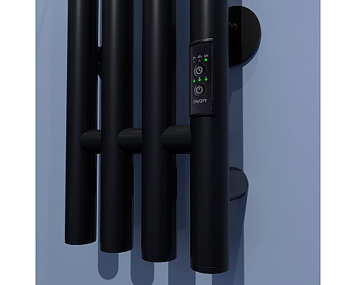 Электрический полотенцесушитель Тругор Вектор ПЭК СП 120x15 Черный