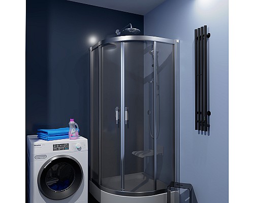 Электрический полотенцесушитель Тругор Вектор ПЭК СП 120x15 Черный