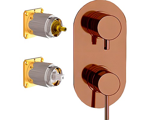 Смеситель для душа Remer X-Style X93KBRL Медь
