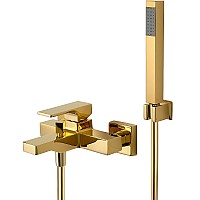 Смеситель для ванны Remer Absolute AU02DO Золото