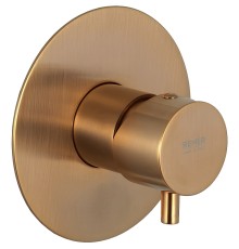Смеситель для душа Remer Minimal Thermo с термостатом Медь