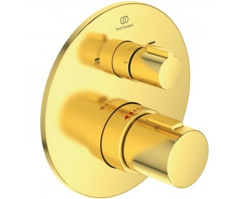 Смеситель для душа Ideal Standard Ceratherm T100 с термостатом Brushed Gold
