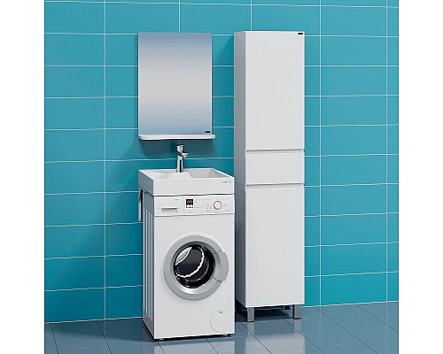 Раковина СанТа Юпитер мини 50 900133 на стиральную машину Белая