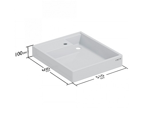 Раковина СанТа Юпитер мини 50 900133 на стиральную машину Белая