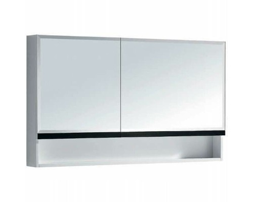 Зеркальный шкаф Orans BC-6019-1200R 120 Белый Черный