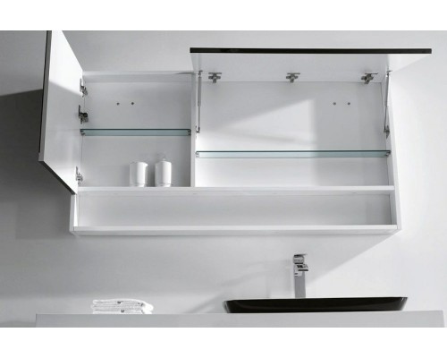 Зеркальный шкаф Orans BC-6019-1200R 120 Белый Черный