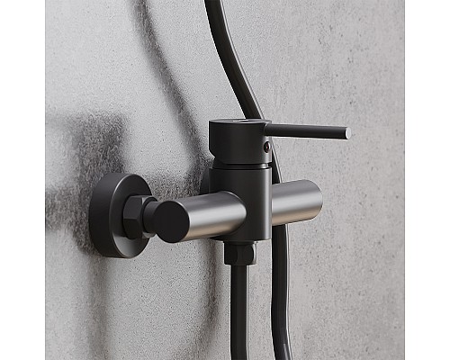Смеситель для душа Damixa Scandinavian Pure 362000300 Черный матовый