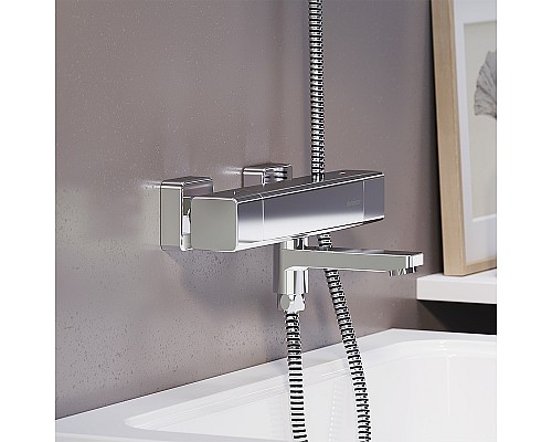 Смеситель для ванны Damixa Gala 533000000 с термостатом Хром