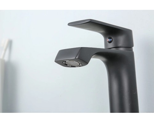 Смеситель для раковины Frap H71-6 F1071-6 Черный матовый