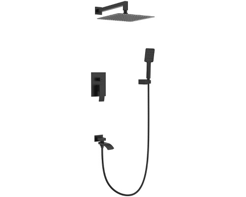 Душевая система Gappo G7107-6 Черная матовая
