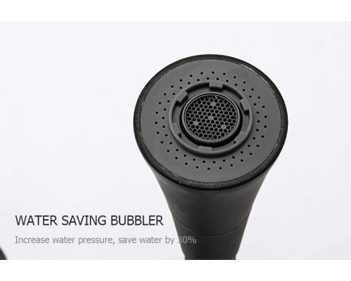 Смеситель для кухни Frap H17-6 F4417-6 Черный матовый