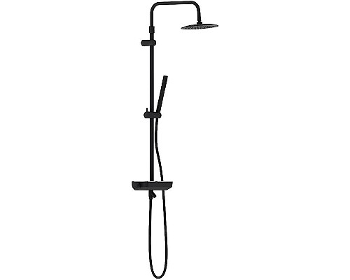 Душевая система Damixa Scandinavian Pure 936730300 Черная матовая