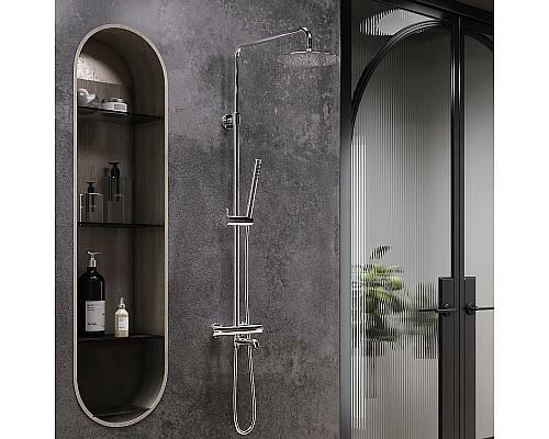 Душевая система Damixa Scandinavian Pure 936810000 с термостатом Хром