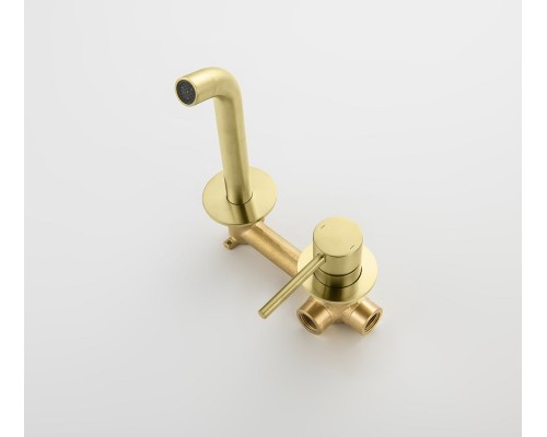 Смеситель для раковины Timo Saona 2372/17SM Золото матовое