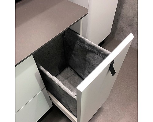 Тумба с раковиной Comforty Сорренто 90Н 00-00013520 Светло-серая